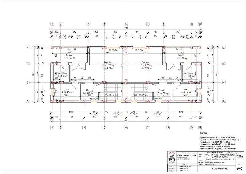 Vile tip duplex de vanzare zona Theodor Pallady